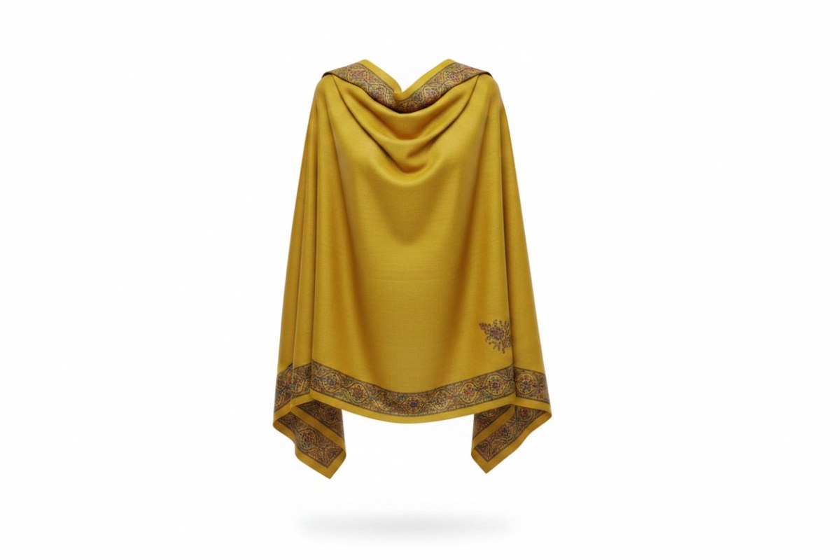 Sunlit Heritage Shawl